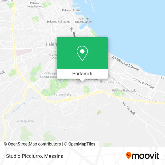 Mappa Studio Picciurro