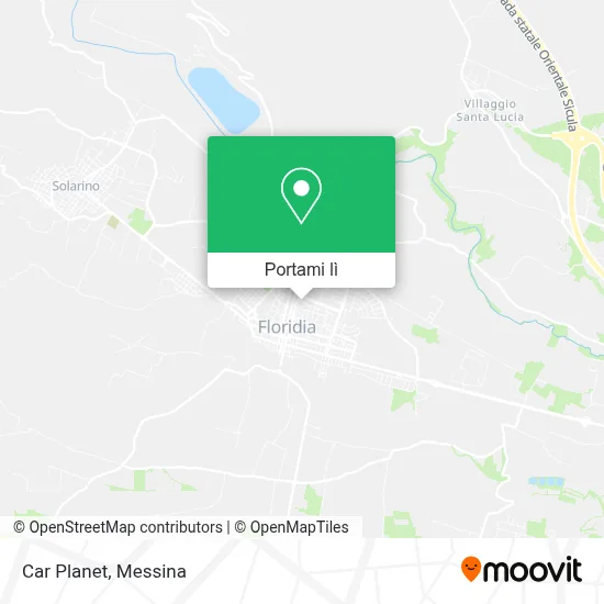 Mappa Car Planet
