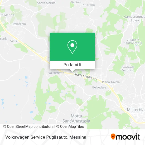 Mappa Volkswagen Service Puglisauto