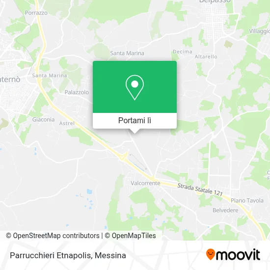 Mappa Parrucchieri Etnapolis