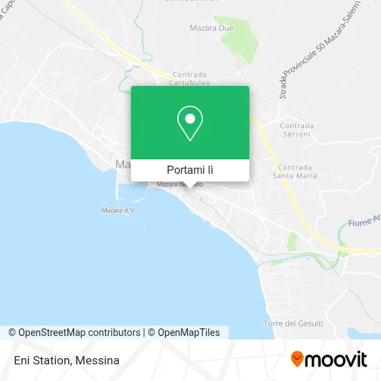 Mappa Eni Station