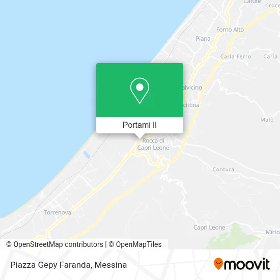 Mappa Piazza Gepy Faranda