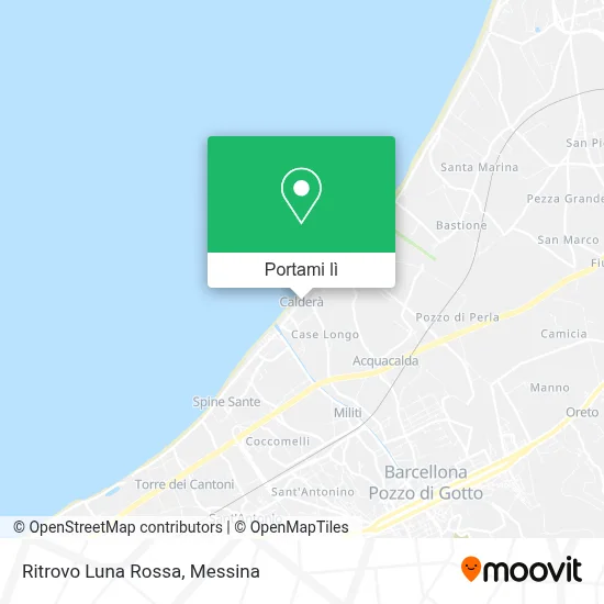 Mappa Ritrovo Luna Rossa