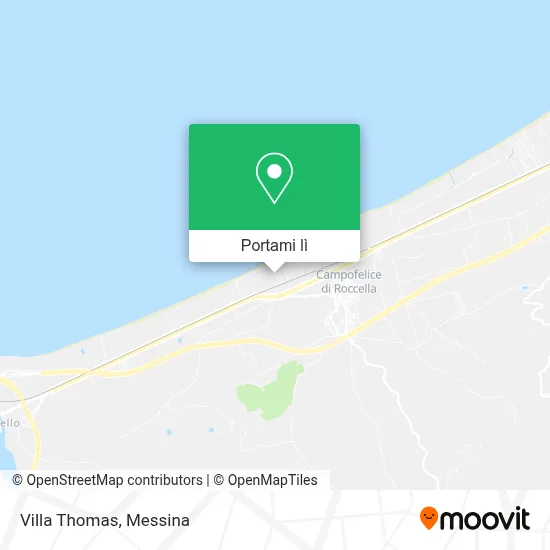 Mappa Villa Thomas