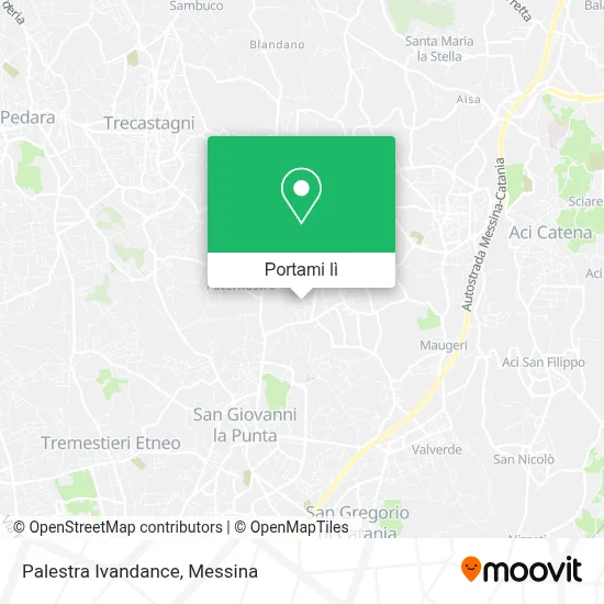 Mappa Palestra Ivandance