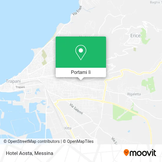 Mappa Hotel Aosta