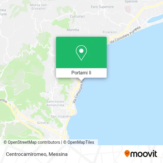 Mappa Centrocarniromeo