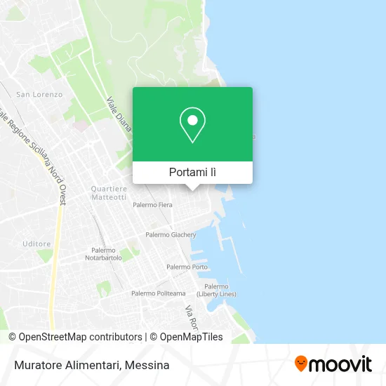 Mappa Muratore Alimentari