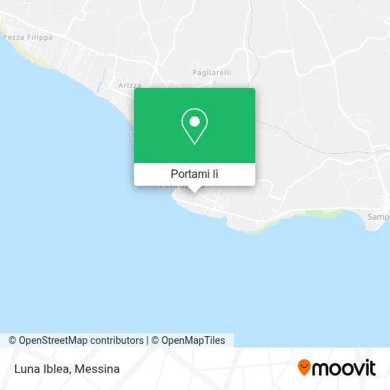 Mappa Luna Iblea