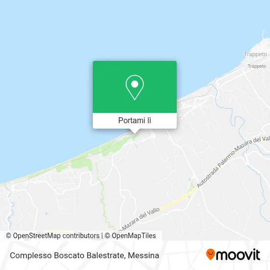 Mappa Complesso Boscato Balestrate