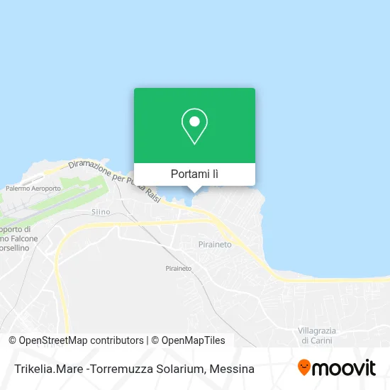 Mappa Trikelia.Mare -Torremuzza Solarium