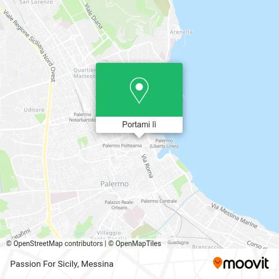 Mappa Passion For Sicily