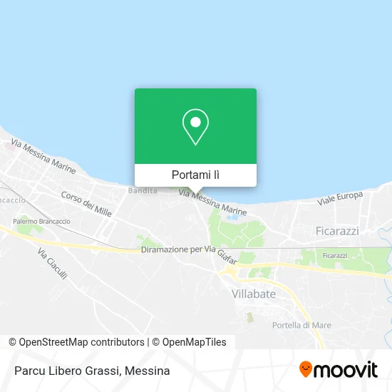 Mappa Parcu Libero Grassi
