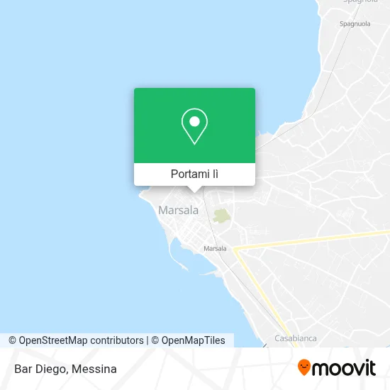 Mappa Bar Diego