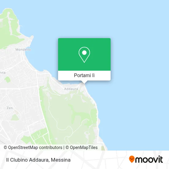 Mappa Il Clubino Addaura