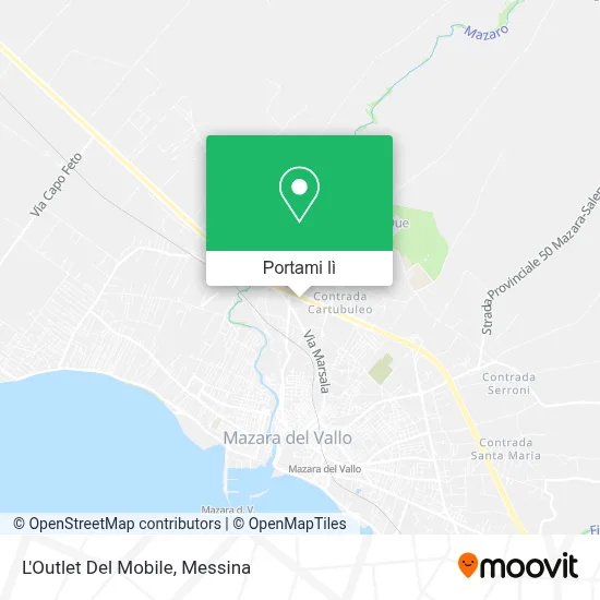 Mappa L'Outlet Del Mobile