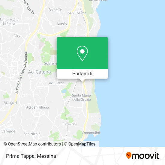 Mappa Prima Tappa