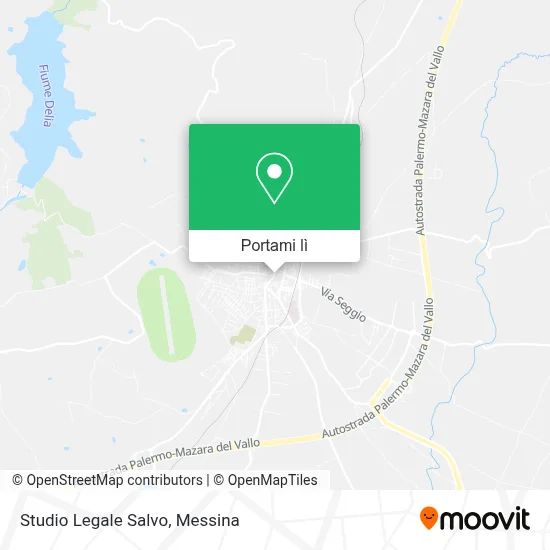 Mappa Studio Legale Salvo
