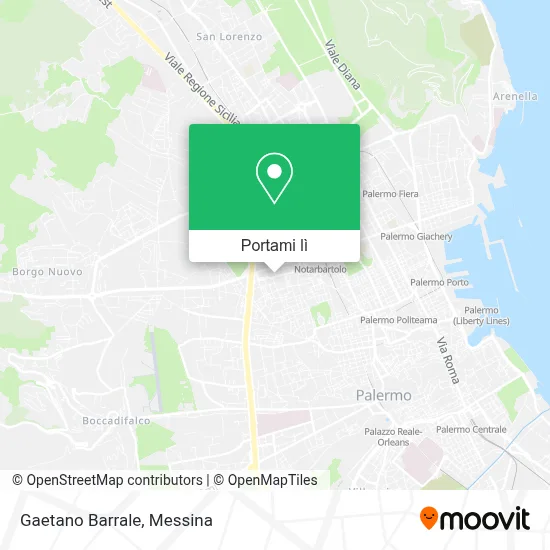 Mappa Gaetano Barrale