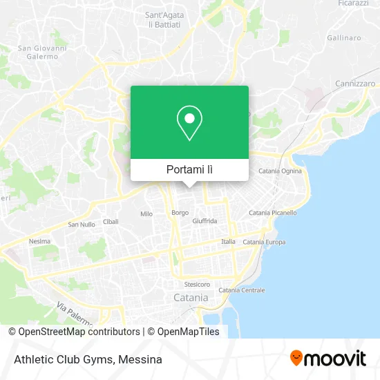 Mappa Athletic Club Gyms