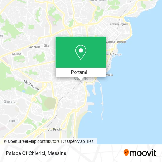 Mappa Palace Of Chierici
