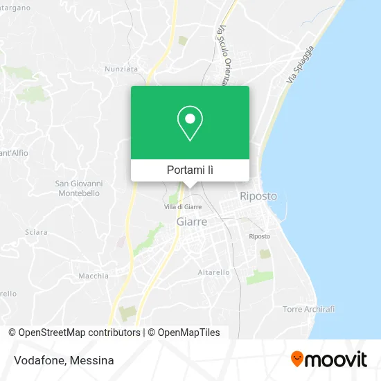 Mappa Vodafone