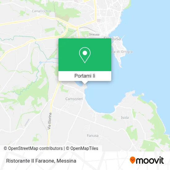 Mappa Ristorante Il Faraone