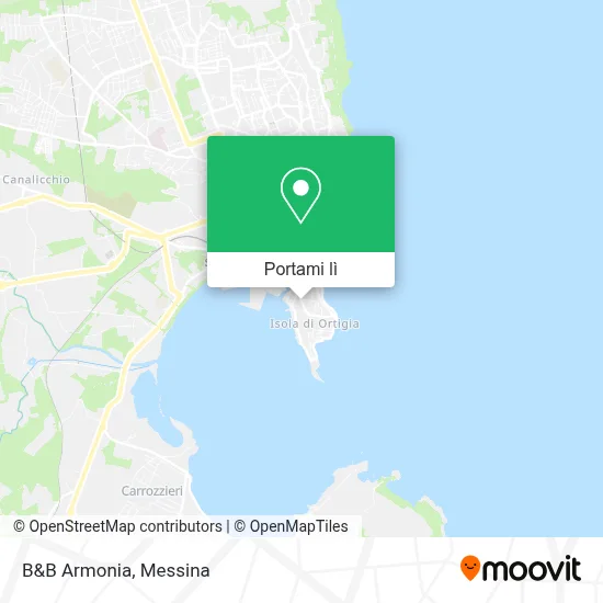 Mappa B&B Armonia