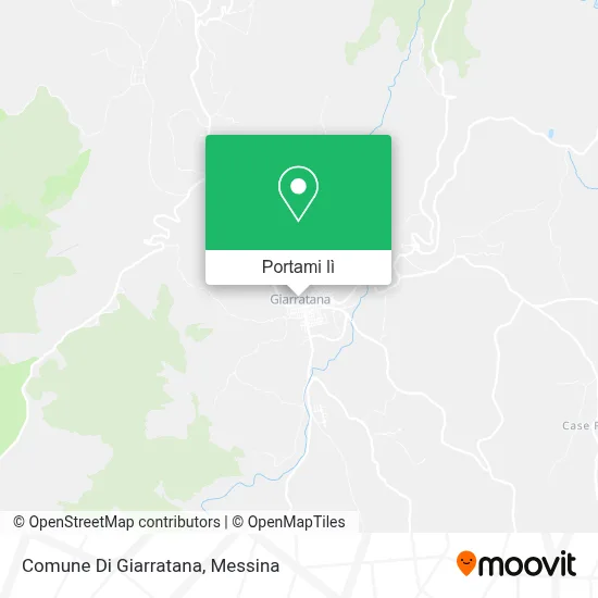 Mappa Comune Di Giarratana