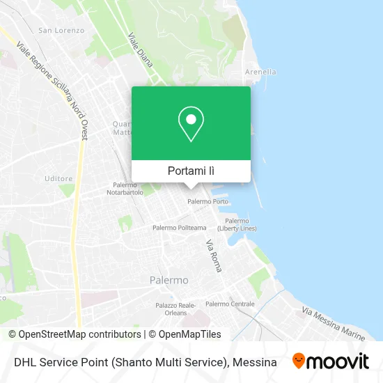 Mappa DHL Service Point (Shanto Multi Service)