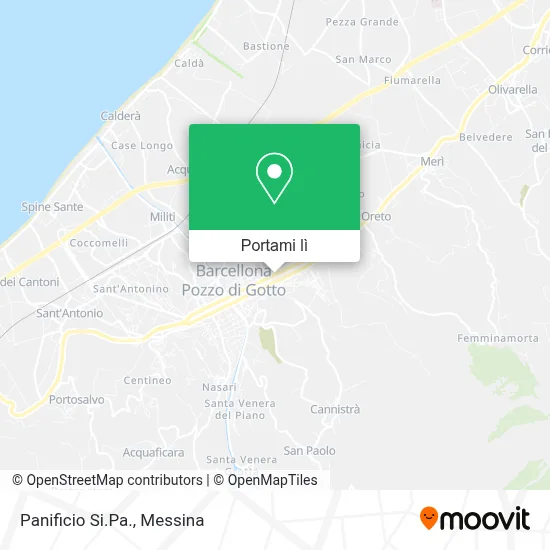 Mappa Panificio Si.Pa.