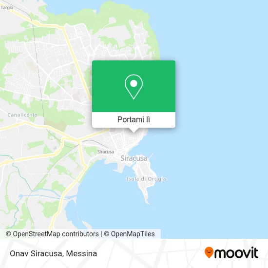 Mappa Onav Siracusa