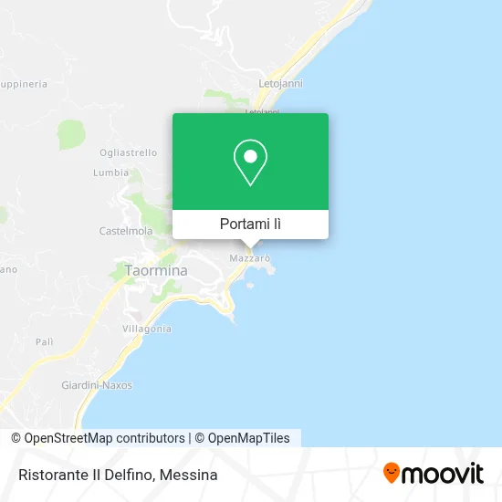 Mappa Ristorante Il Delfino