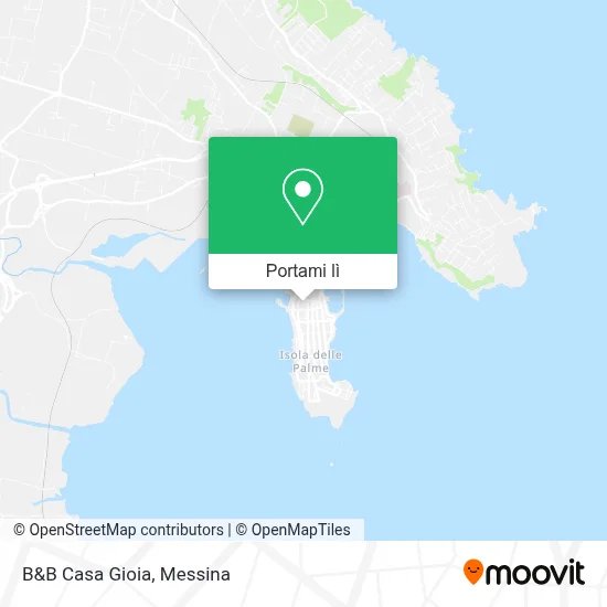 Mappa B&B Casa Gioia