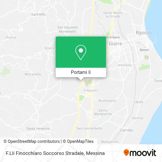 Mappa F.Lli Finocchiaro Soccorso Stradale