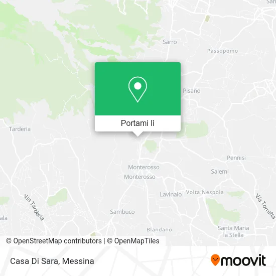 Mappa Casa Di Sara
