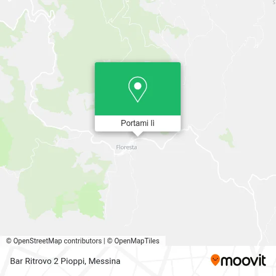 Mappa Bar Ritrovo 2 Pioppi