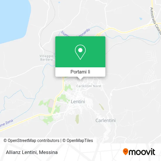 Mappa Allianz Lentini
