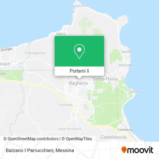 Mappa Balzano I Parrucchieri