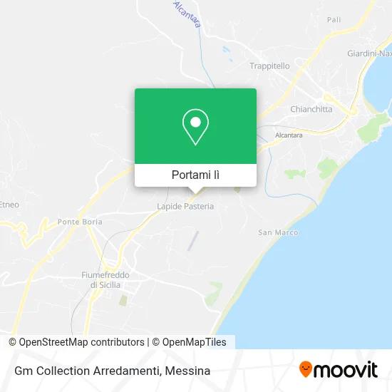 Mappa Gm Collection Arredamenti