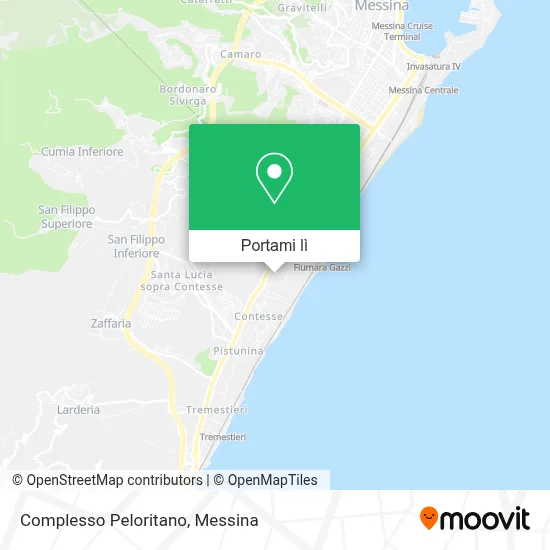 Mappa Complesso Peloritano