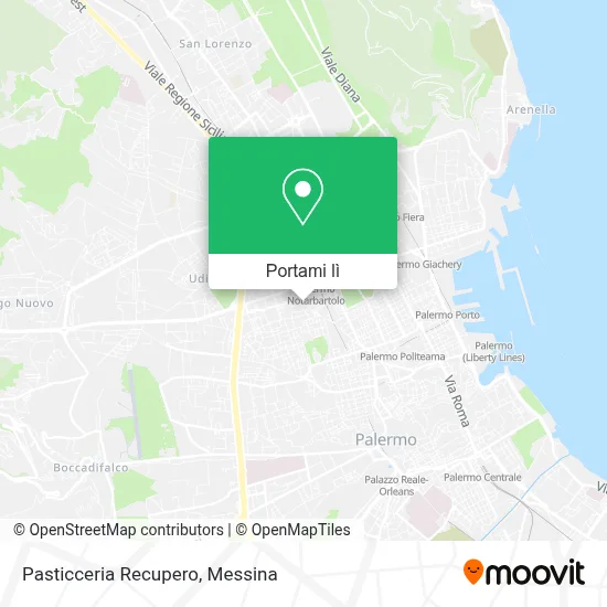 Mappa Pasticceria Recupero