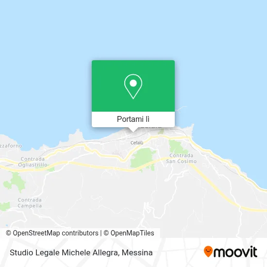 Mappa Studio Legale Michele Allegra