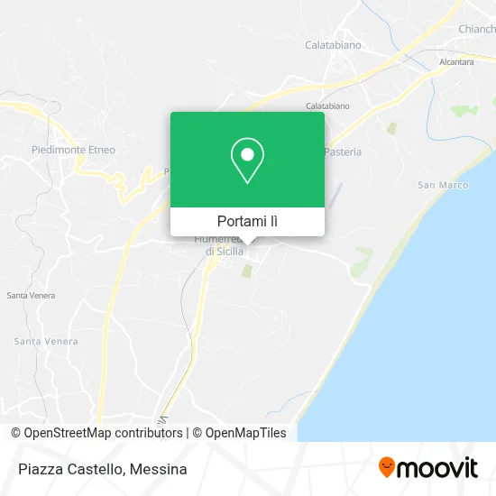 Mappa Piazza Castello
