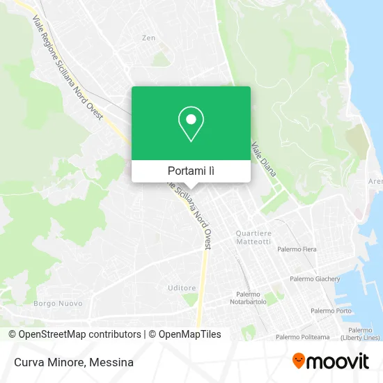Mappa Curva Minore