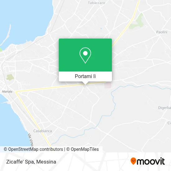 Mappa Zicaffe' Spa