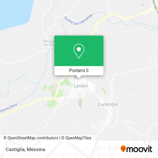 Mappa Castiglia