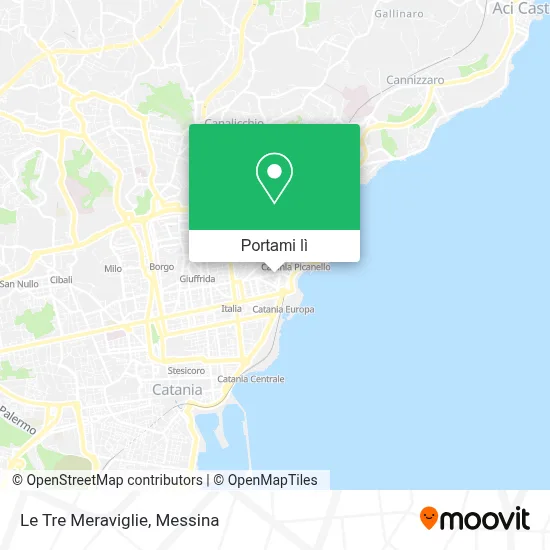 Mappa Le Tre Meraviglie
