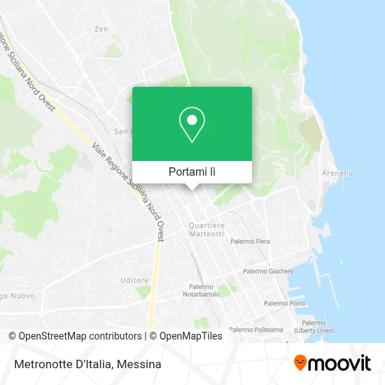 Mappa Metronotte D'Italia