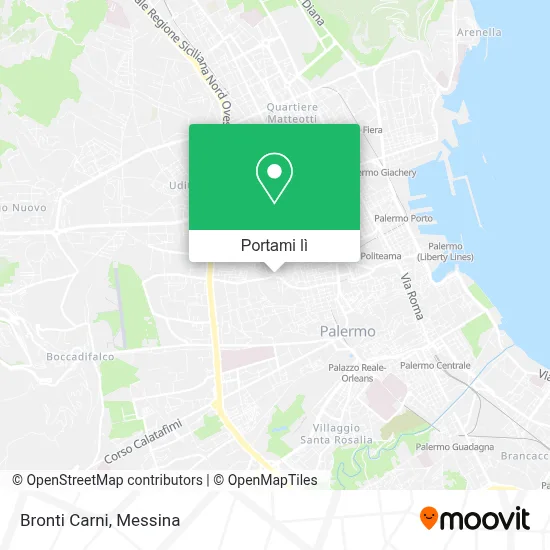 Mappa Bronti Carni